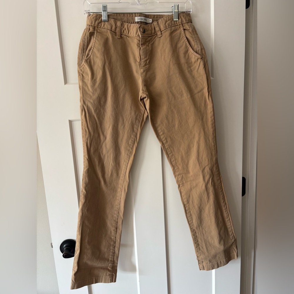 Arturo Calle Men's Tan  Cotton Chinos size‎ 30